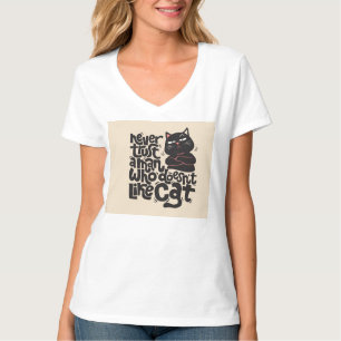 Camiseta Funny Cat Lover Quote Design