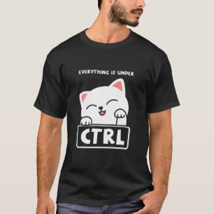 Camiseta Funny Cat Programmer Developer Coder Computer Scie