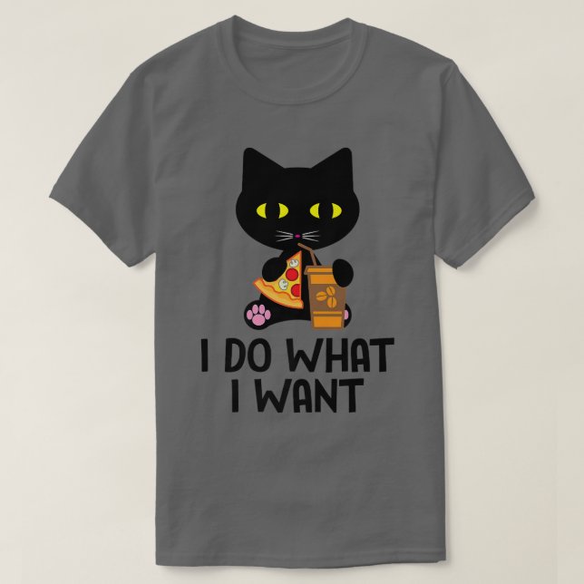 CAMISETA FUNNY CAT SHIRT  (Diseño del anverso)