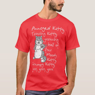 Camiseta Funny Cat  Yarn  String Theory 