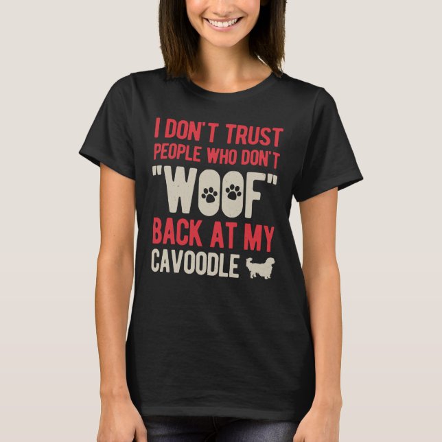 Camiseta Funny Cavoodle (Anverso)