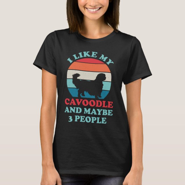 Camiseta Funny Cavoodle (Anverso)