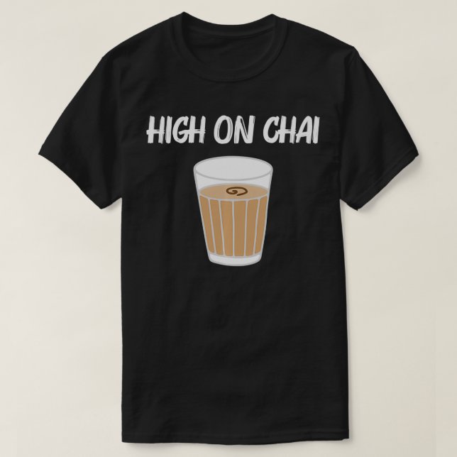 Camiseta Funny Chai Tea Design Para Hombres Mujeres Desi Ch (Diseño del anverso)