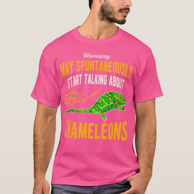 Camiseta Funny Chameleon (Anverso)