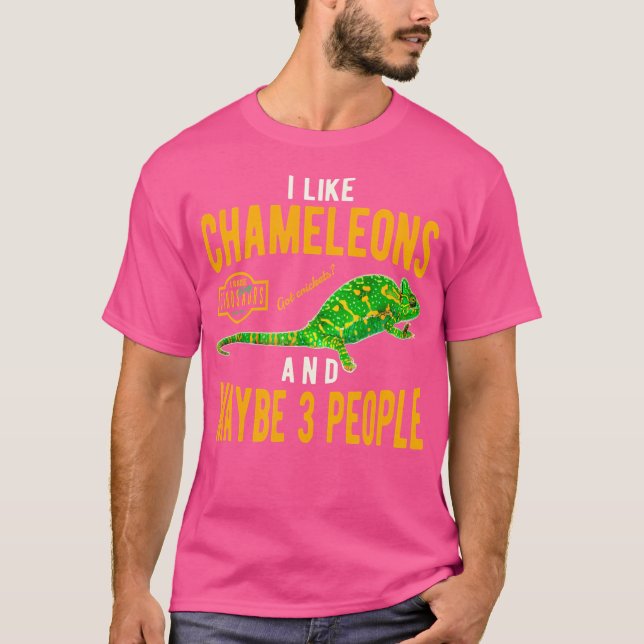 Camiseta Funny Chameleon (Anverso)