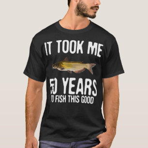 Camiseta Funny Channel Catfish Fishing 50th Birthday 50 Yea