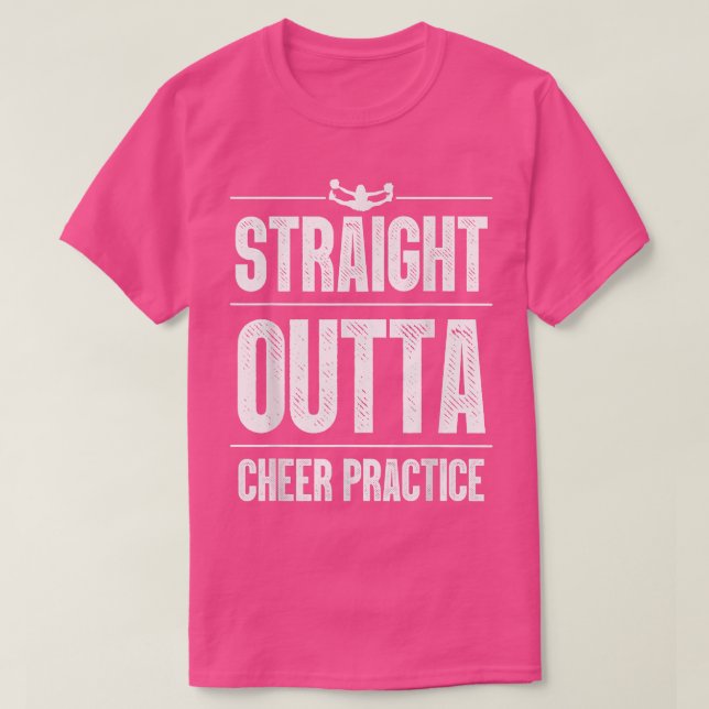 Camiseta Funny Cheerleader Art Women Girls Cheer Flyer Chee (Diseño del anverso)