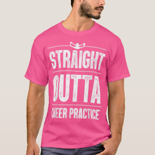 Camiseta Funny Cheerleader Art Women Girls Cheer Flyer Chee