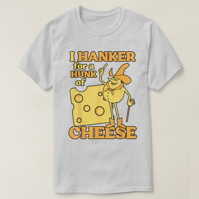 Camiseta Funny Cheese Quote – Sweet Dreams Are Made of Brie (Diseño del anverso)