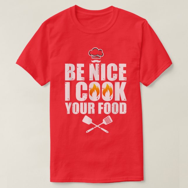 Camiseta Funny Chef Art For Men Women Restaurant Cooking Fo (Diseño del anverso)