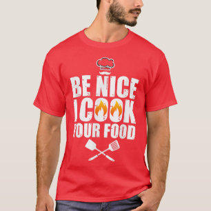 Camiseta Funny Chef Art For Men Women Restaurant Cooking Fo
