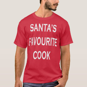 Camiseta Funny Chef Cocinando Santas Cocina favorita