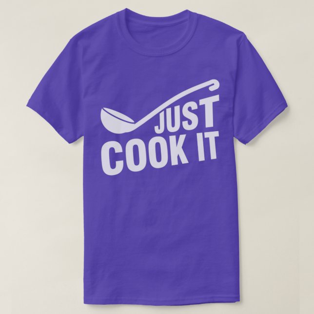 Camiseta Funny chef cook saying  (Diseño del anverso)