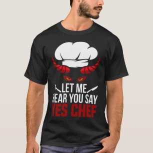 Camiseta Funny chef fiesta donut cita