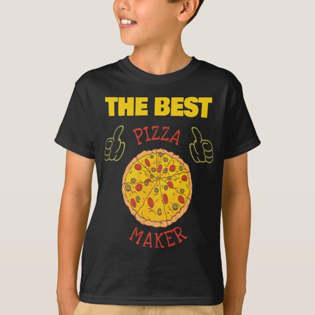 Camiseta Funny Chef Mejor Pizza Maker Cook (Anverso)