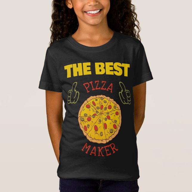 Camiseta Funny Chef Mejor Pizza Maker Cook (Anverso)