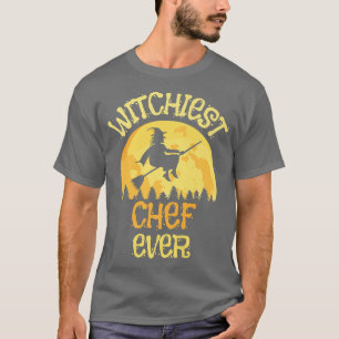 Camiseta Funny Chef Witch Halloween Humor 3730373 