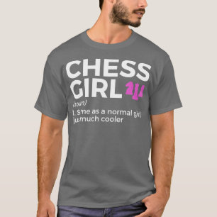 Camiseta Funny Chess Chica Definition Chess Chess Player