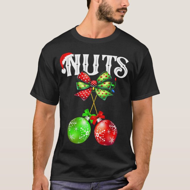 Camiseta Funny Chest Nuts Chestnuts Matching Family Christm (Anverso)