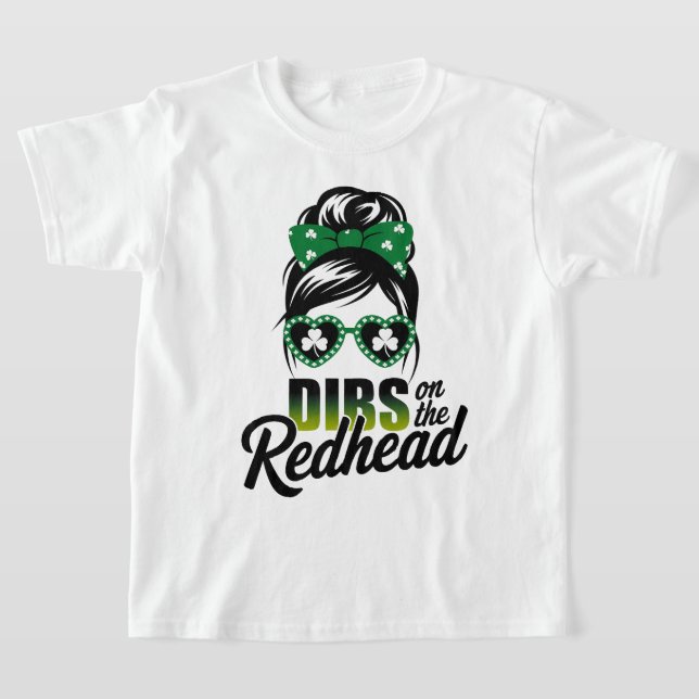 Camiseta Funny chica irlandés St Patricks Day Shamrock (Distribución)