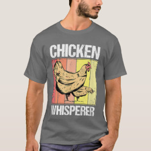 Camiseta Funny Chicken Farmer Chicken Lover Retro Chicken W