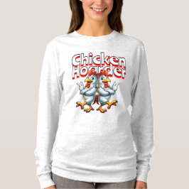 Camiseta Funny Chicken Hoarder