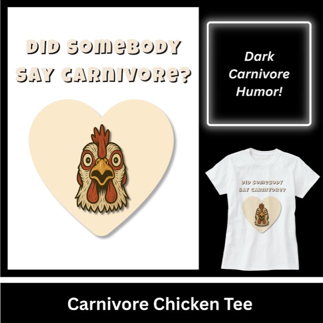 Camiseta Funny Chicken Lover Gift (Funny Carnivore Chicken Tee. Something to Cluck about!)