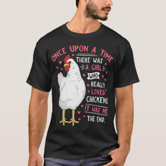 Camiseta Funny Chicken Lover Women Girls Cute Farm Animal H
