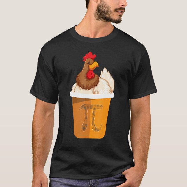 Camiseta Funny Chicken Pot Pi Day 3 14 Math Teacher Men Wom (Anverso)