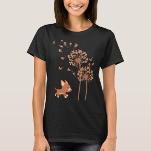 Camiseta Funny Chihuahua Dandelion Flower Cute graciosa Chi