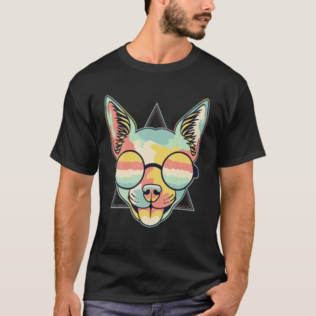 Camiseta Funny Chihuahua Dog Design (Anverso)