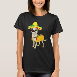 Camiseta Funny Chihuahua Taco Cinco de Mayo Fiesta
