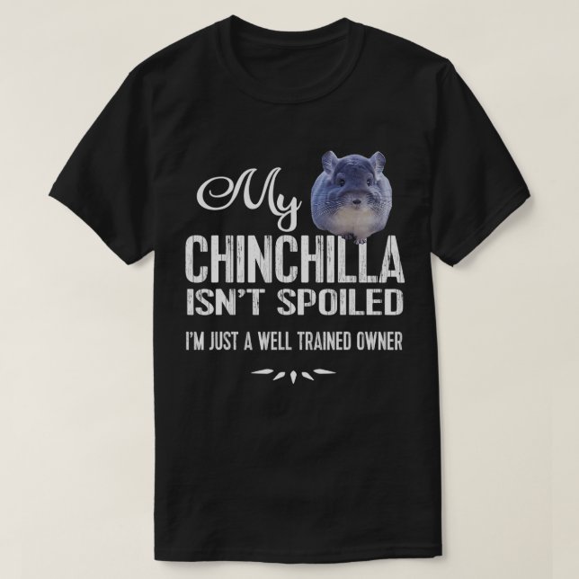 Camiseta Funny Chinchilla (Diseño del anverso)