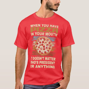 Camiseta Funny Chiste Pizza Lover Cita para Pizza Addict co