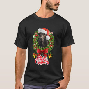 Camiseta Funny Chocolate Lab Perro Feliz Navidad Fiesta Fam