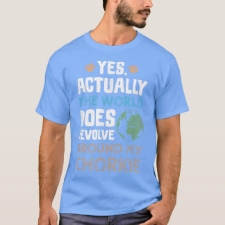 Camiseta Funny Chorkie Dog