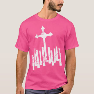 Camiseta Funny Christian Keyboard 	 Piano Player Lover Gift