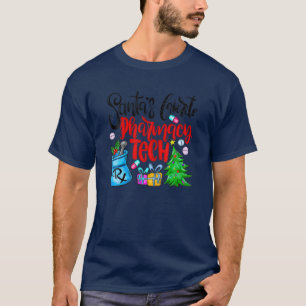 Camiseta Funny Christma, técnico de farmacia favorito de lo