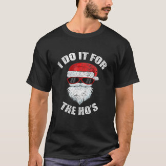 Camiseta Funny Christmas Adult Naughty Dirty Pajama Ho Pj
