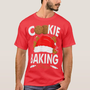 Camiseta Funny Christmas Cookie Baking Crew Gift Xmas Fami