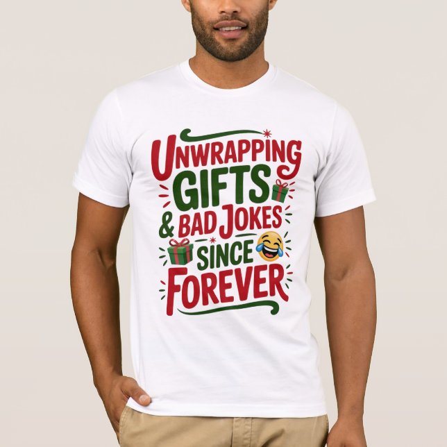 Camiseta Funny Christmas Dad Joke Shirt (Anverso)