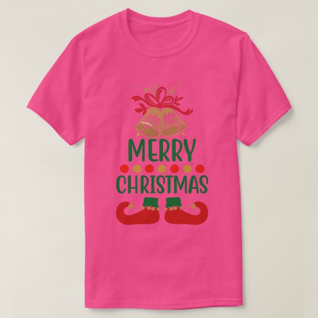 Camiseta funny christmas gifts Merry Christmas  (8) (Diseño del anverso)