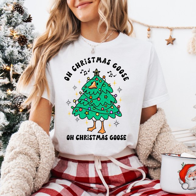 Camiseta Funny Christmas Goose - Oh Christmas Goose (Subido por el creador)