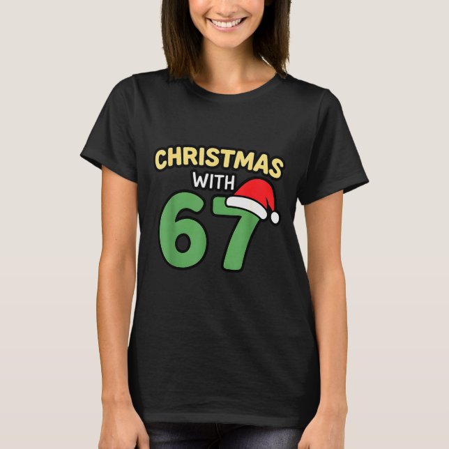 Camiseta Funny Christmas Shirts With 67 Meme Trendy Joke Ge (Anverso)