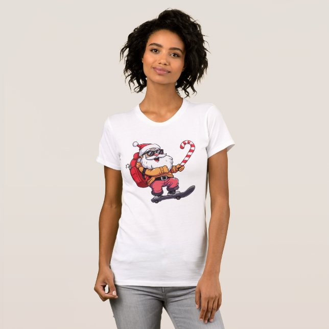 Camiseta Funny Christmas Streetwear Outfit (Anverso completo)