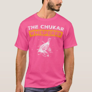 Camiseta Funny Chukar Whisperer Chukar Partridge Hundge Bi