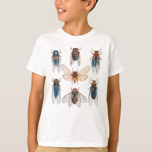 Camiseta Funny Cicadas Insect Bug Gráfico Cicada Lover