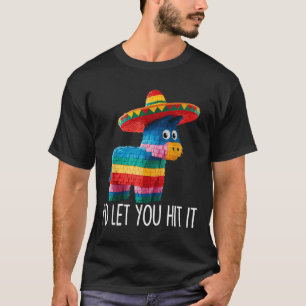 Camiseta Funny Cinco De Mayo Funny Pinata Sombrero Hombres 