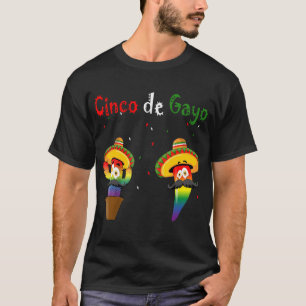 Camiseta Funny Cinco de Mayo Gayo Fiesta del orgullo gay po