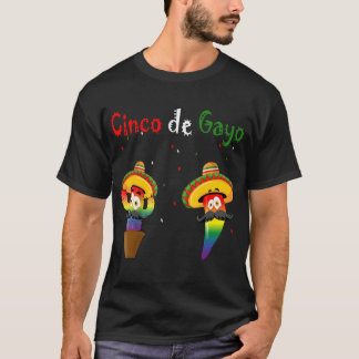 Camiseta Funny Cinco de Mayo Gayo Fiesta del orgullo gay po